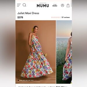 Show Me Your MuMu Multicolor Floral Maxi Dress